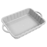 CALLARON 23.5 Car Oil Drain Pan - Heavy Leakproof Oil Collector Pan, Plastic Large Transmission Drain Pan, White Changing Oil Pa