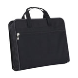 Ujeavette Expanding File Folder Pouch Accordian File Keeper For Travel Meetings Adults Black