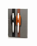 TraveEssentialz Pen Holder for Notebook | Elastic Band Pen Case Leather | Adjustable Strap Pen Sleeve Pen Loop | Office supplies