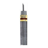 Pentel Hi-Polymer Lead, 0.7 mm, Medium, 2H, 12/Pack, Black (PEN502H)