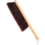 Hand Broom,Horse Hair Brushes,Soft Horsehair Upholstery Brush with Handle,Shop Brush Dustpan,Foxtail Broom,Dust Broom for Bench/