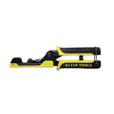 Klein Tools VDV211100 Crimper, Extended Reach Coaxial Compression Connector for F, BNC, and RCA Connectors
