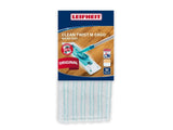 Leifheit Micro Duo Floor Wash Cover for Clean Twist M Ergo/PowerClean, Microfibre Replacement Cover, Flat Mop Cover, All Floor C