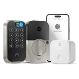 Yale Assure Lock 2 Touch Deadbolt, Satin Nickel Keyed Smart Entry Door Lock with Wi-Fi Connected Touchscreen Keypad and Fingerpr