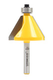 Yonico Router Bits Bevel Edge Forming 30 Degree 1/4Inch Shank 13914q