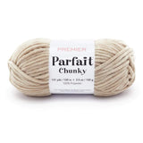 Premier Parfait Chunky Yarn - Super Bulky, Ideal for Knitting & Crocheting, Chenille, Toffee, 3.5 oz, 131 Yards