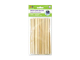 Multicraft Imports Krafty Kids 491950 CW532 Craftwood Natural Dowel, 0.25in by 6in, 30Piece