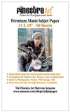 13 X 19 Premium Arctic Matte Inkjet Photo Paper 50 Sheets