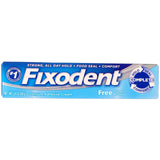 Fixodent Free Denture Adhesive Cream 2.40 oz (Pack of 5)