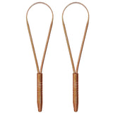 Varneya Pure Copper Tongue Cleaner For Men & Women | Ayurvedic Oral Care Tongue Scraper | Supports Fresh Breath, Better Taste Se