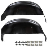 PIT66 Rear Wheel Well Liners Guards, Compatible with 2017-2021 Ford F250 F350 Super Duty