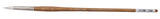 Grumbacher Bristlette Round Oil and Acrylic Brush, Synthetic Bristles, Size 5 (4720R.5)