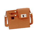 Club Bollywood The Style Sutrawater Bottle Bag Satchel Trendy Adjustable Strap Casual Water Bottle Carrier Brown|Clothing, Shoes