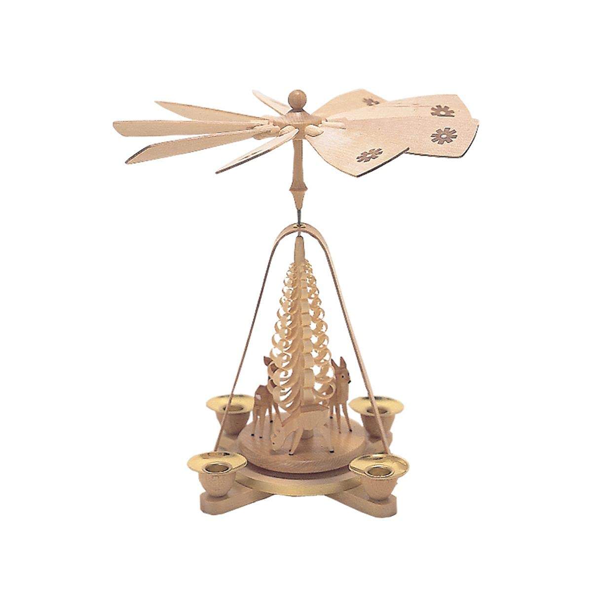 Alexander Taron 1662 Richard Glaesser Pyramid-Deer-10 H W X 9.25' D, Brown