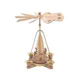 Alexander Taron 1662 Richard Glaesser Pyramid-Deer-10 H W X 9.25' D, Brown