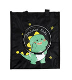 Crackles Large Capacity School File Folder Document Bag Student Canvas Tuition Bag For Boys Girls Notebook Tote Bag Cute Cartoon