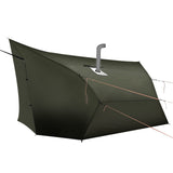 Onewind Penumbra Hot Tent, 14ft Camping Hammock Tarp for 4-Season, Waterpoof and Flame Retardant Hammock Rain Fly with Stove Jac