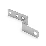 Joyangy 15Pcs Z Shaped Corner Bracket Furniture Support Bracket with Mounting Screws for Wood Shelves (1inch)