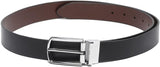 Men Formal, Casual, Party, Evening Brown, Black Genuine Leather Reversible Belt ()_637