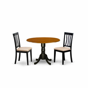 East West Furniture Dlan3-Bch-C Dining Set