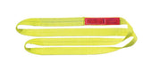 Web Sling, Type 5, Polyester, 1inW, 4 ft.L, Yellow