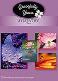 Gracefully Yours Box Set Sympathy Greeting Card, 6 5/8 x 4 3/4 (159.0)