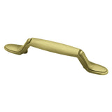 Brainerd P50122VABC7 3Inch Decorative Spoon Foot Cabinet Hardware Handle Pull