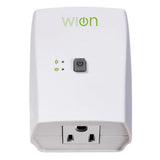 WiOn 50050 Indoor WiFi Plug With 1 Grounded Outlet; White