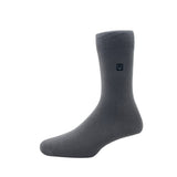 Allen Solly MenS Cotton Full Length Socks (1 Pair) Dark Grey