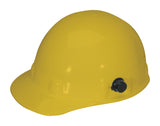 FibreMetal by Honeywell by E2QSW02A000 Super Eight Swing Strap Cap Style Hard Hat with QuickLok, Yellow