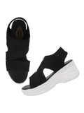 Shoetopia Women'S Sandal-8 Kids Uk (Milton-Black)-Eu41,Black,8,B0D2V1GPQ3