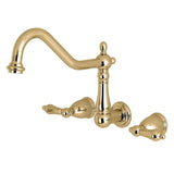Kingston Brass Ks1022Al Heritage Roman Tub Faucet, 13 X 7.94 X 6.19, Polished Brass
