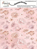 Flower Pastel Rice Paper A4 by Get Inspired
