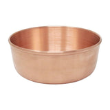 CHAKRADHARI 99.9% Pure Copper Flat Bowl 280ml | Traditional Handmade Nepali Copper Katori for Bhog & Kitchen Use