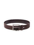 LeviS MenS Brown Textured Belt_36
