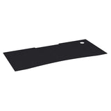 Flash Furniture Mallot Mega Size Extended Gaming Mouse Pad - Black Anti Slip Rubber Base - 45.75 x 23.75 x .125 - Micro Weave To