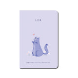 Factor Notes Zodiac Cat Notebook (Leo Chasing Light) | A5 Ruled, 160 Pages, 90 Gsm | Notebook For Women