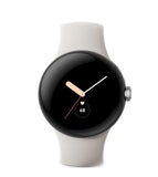 Google Pixel Watch 41mm Smartwatch with LTE, WiFi, GPS, BT and Heart Rate Monitor in Bulk Packaging (Polished Silver Case/Chalk 