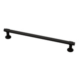 Franklin Brass 10 Pack Matte Black Cabinet Handles 7-9/16 inch (192mm) Kitchen Cabinet Handles and Drawer Pulls for Cupboards an