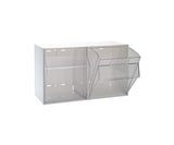 Quantum Storage Systems Qtb302Wt 2 Drawers Tip Out Cabinet Part Organizer White 14 H X 24 W X 12 D