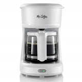 Mr. Coffee 2134286 5-Cup Mini Brew Switch Coffee Maker White-New
