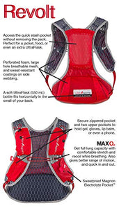 Ultraspire Revolt Running Vest, Red, One-Size