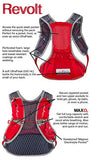 Ultraspire Revolt Running Vest, Red, One-Size