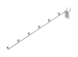 Chrome 6Ball Waterfall for Pegboard Pack of 5