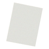 Pacon QuadrilleRuled Heavyweight Drawing Paper, 1/4 Squares, White, Pack Of 500 Sheets