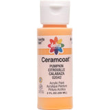 Delta Creative Ceramcoat Acrylic Paint in Assorted Colors (2 oz), 2042, Pumpkin