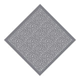 Bismaadh Cotton Paisley Star Print Neckerchief, Face Mask Bandana Sun & Uv For Men & Women Pack Of 1 (Grey)