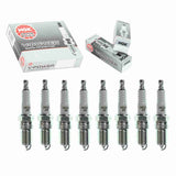 8 pc NGK V-Power Spark Plugs compatible with Mazda B2300 2.3L L4 1994-1997