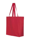 Q-Tees 25L Jumbo Tote One Size Red