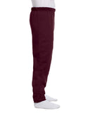 Jerzees 8 Oz Sweatpant (973M) No Pockets Available In 10 Colors - Maroon 973M 2Xl